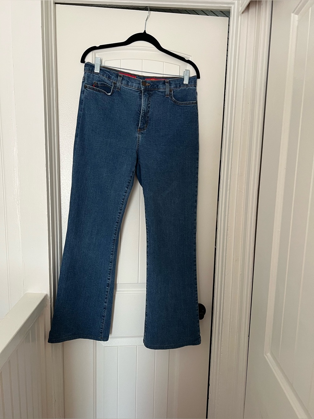 NYDJ Women's Dark Blue Flare Jeans